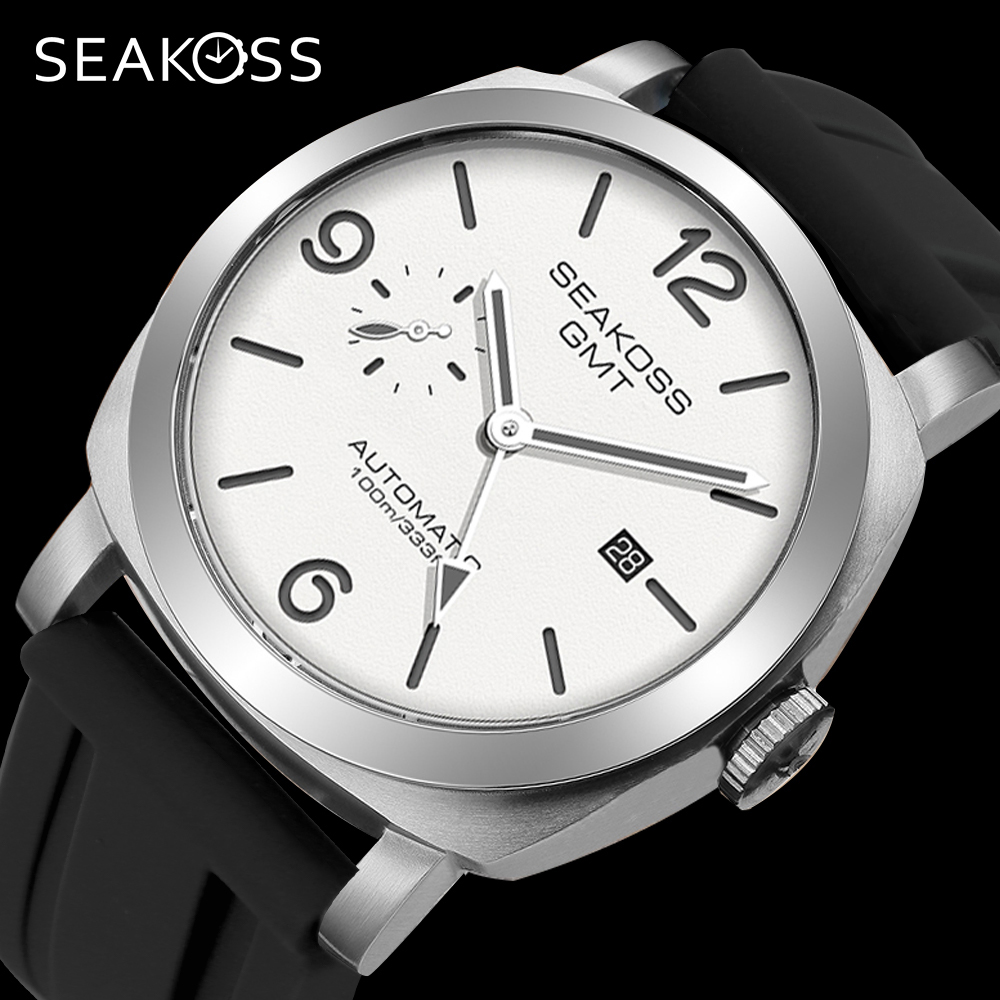 Seiko Watch Prospex - SEAKOSS 10Bar GMT Diving Automatic Mechanical