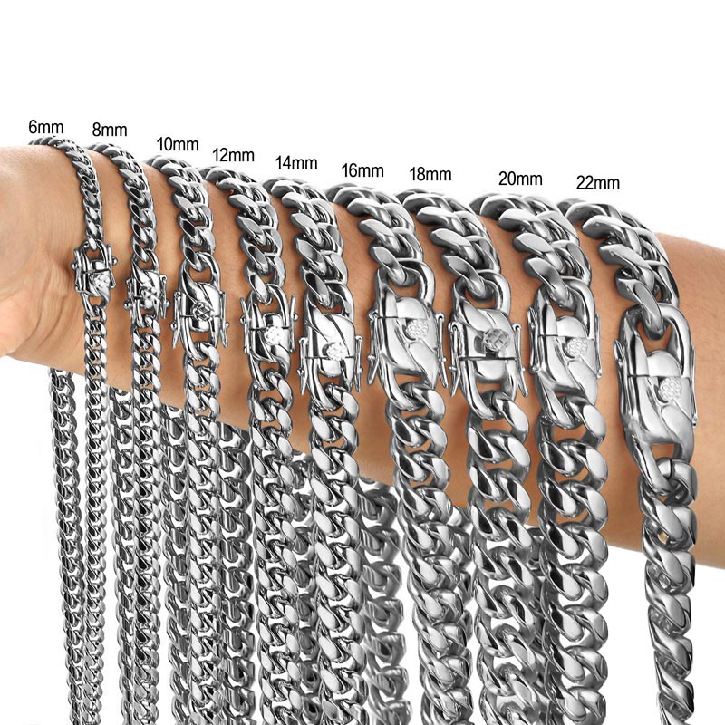 316L Stainless Steel Miami Cur - đánh giá và giá Butterfly Clasp Deployant