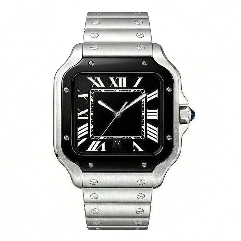 New Luxury Men's Quartz Watch  - đánh giá và giá Cartier Watch Tank