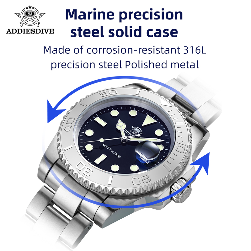 ADDIESIDVE Men's Stainless Ste - đánh giá và giá Patek Philippe Watch Nautilus