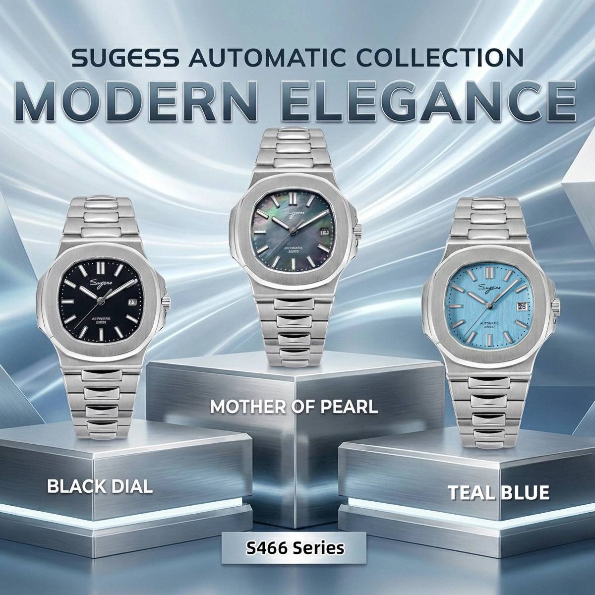 Sugess Man Watch Automatic Mec - đánh giá và giá Patek Philippe Watch Nautilus