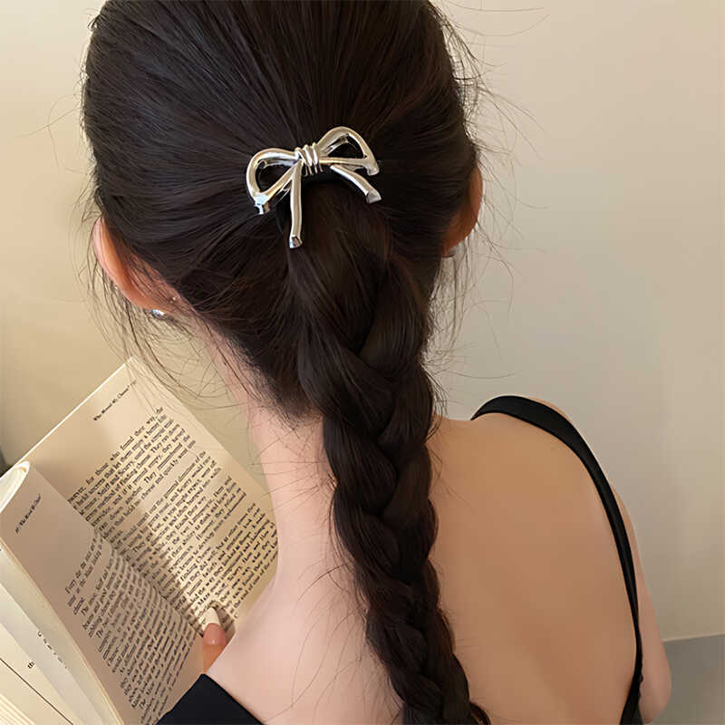 Korean Exquisite Metal Bow Hai - đánh giá và giá Silicone Band Women