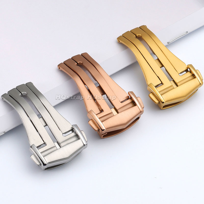 Stainless Steel Watch Buckle 1 - đánh giá và giá Butterfly Clasp Deployant