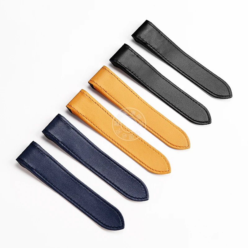 Genuine Lea/ther Watch Strap f - đánh giá và giá Cartier Watch Santos